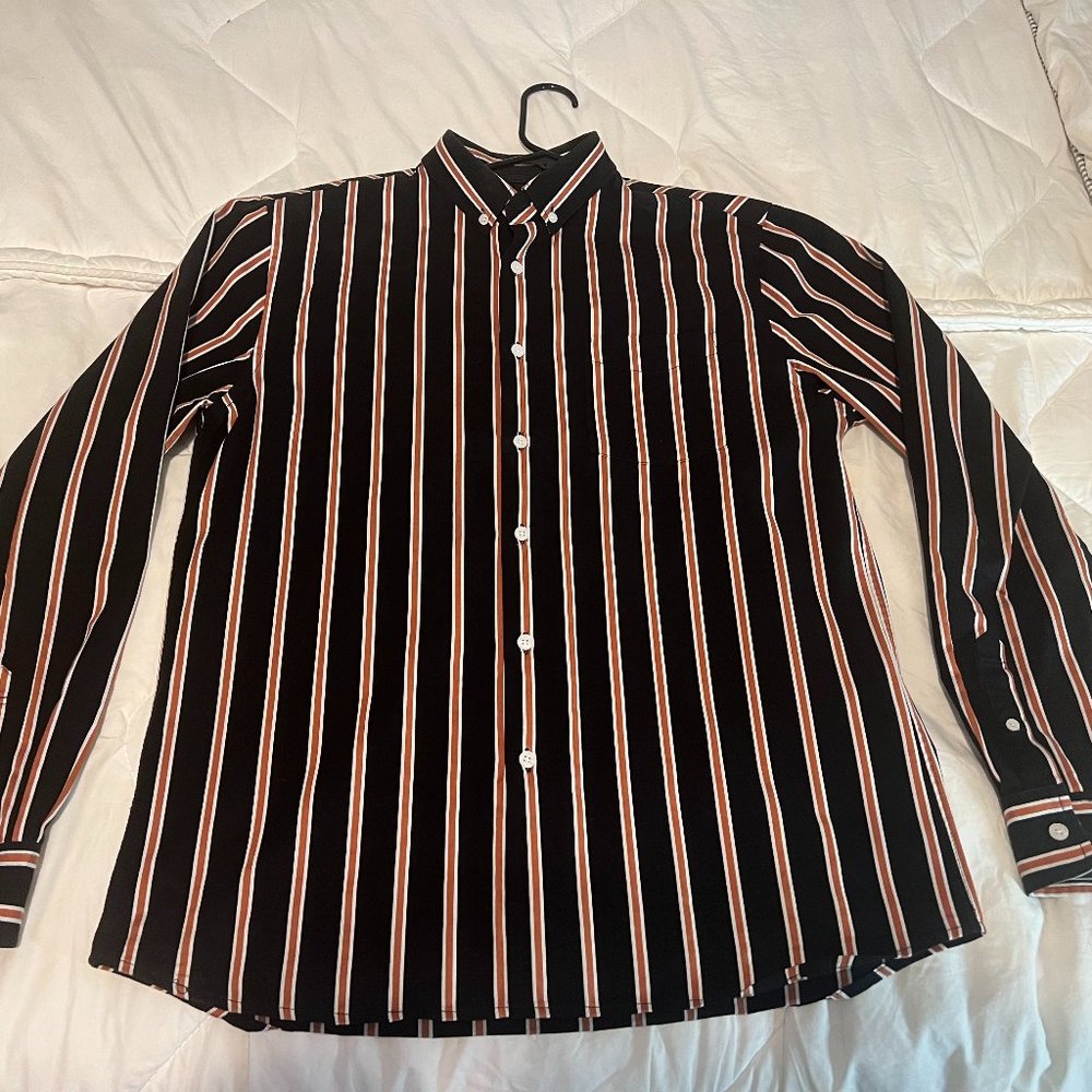 Saturdays NYC Button Down Shirt Stripped